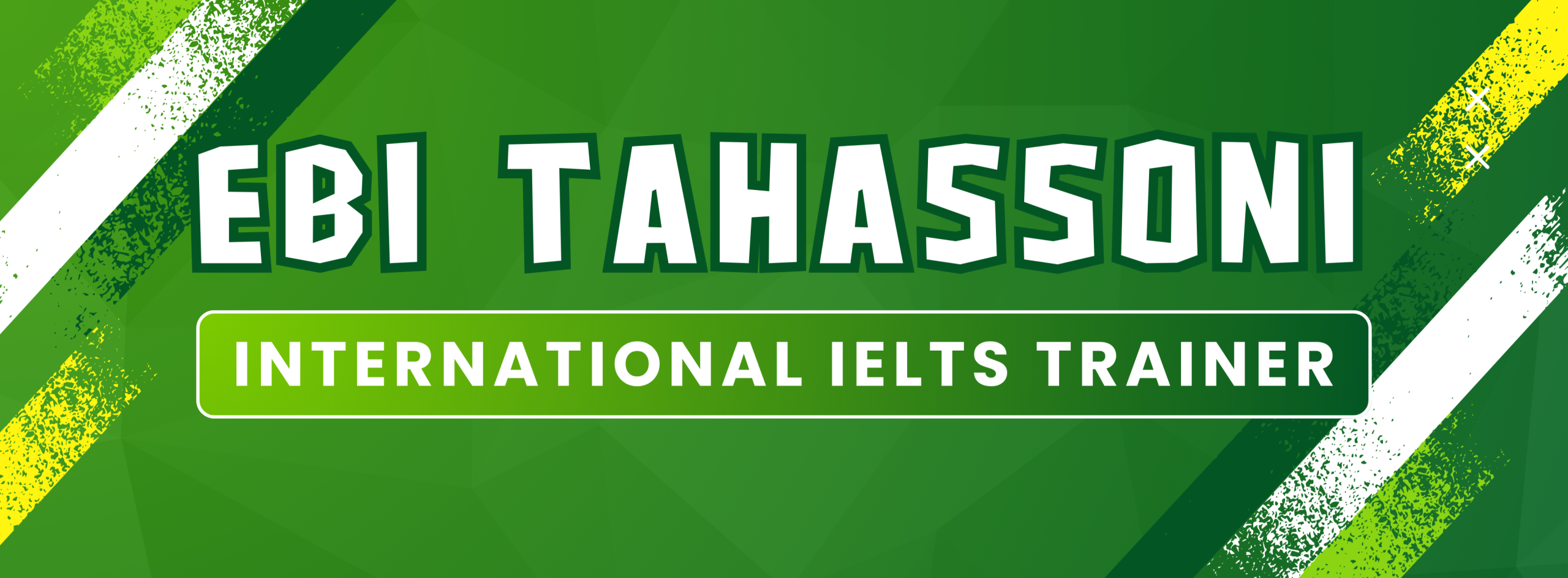 Ebi Tahassoni – IELTS Trainer