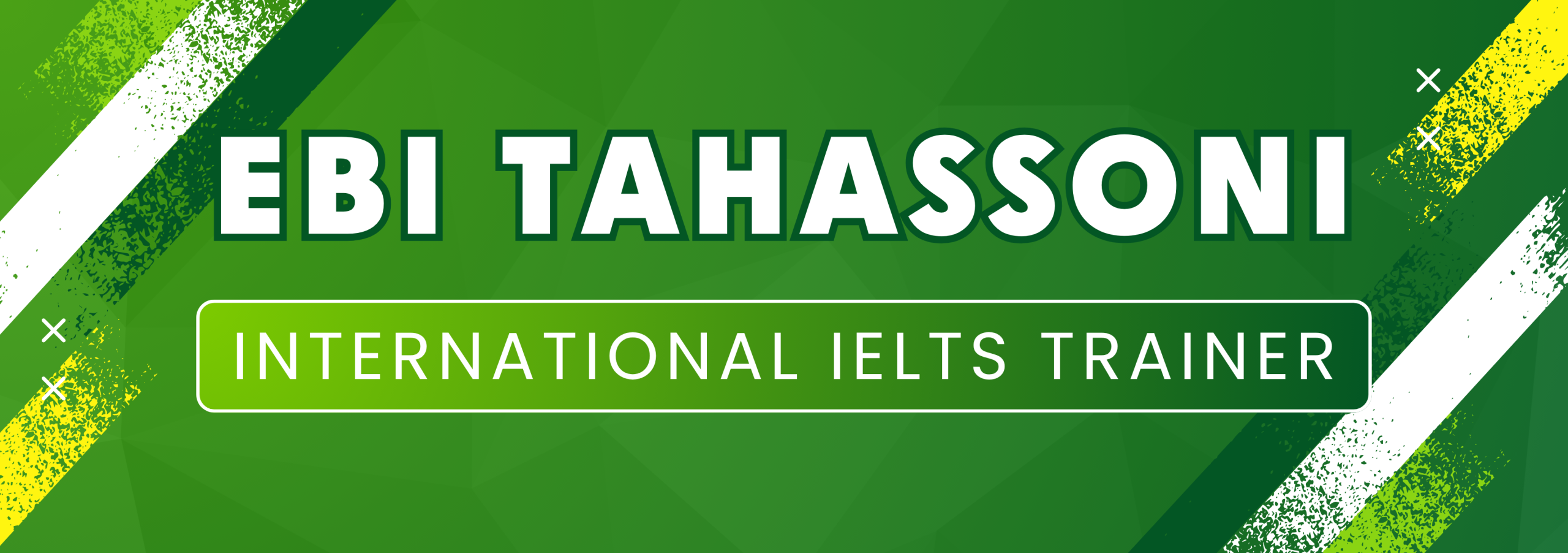 Ebi Tahassoni – IELTS Trainer